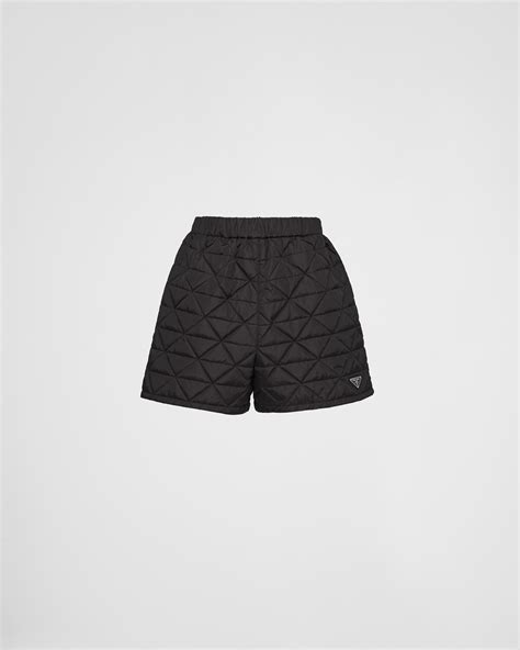 prada women shorts|prada longline shorts.